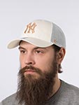 Бейсболка 47 BRAND арт. B-BRANS17CTP-NTE New York Yankees MLB (natural)